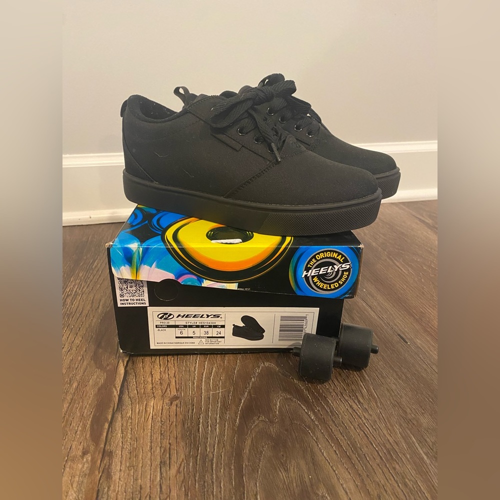 Heelys Pro 20 Black Canvas Pro